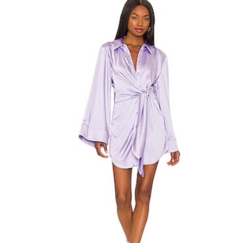 REVOLVE song of style - “marta” dress size xs in Lavender NWT
